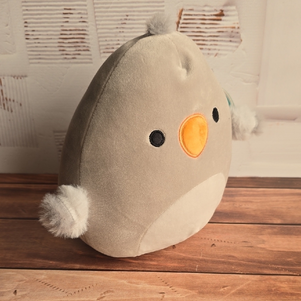 FERGO| SQUISHMALLOW GRAY/ORANGE PLUSH TOY - Picture 6 of 6